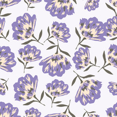 seamless floral pattern	
