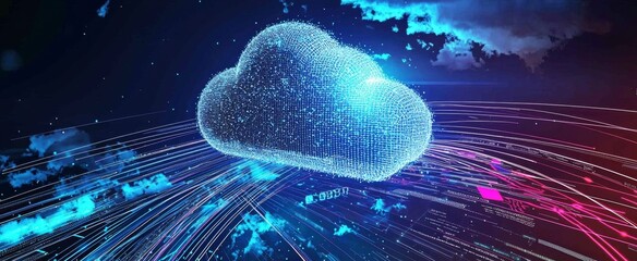 The impact of cloud computing on data management worldwide.