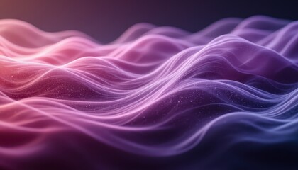 Obraz premium Mesmerizing abstract waves background, a fluid dynamic design for modern graphic art