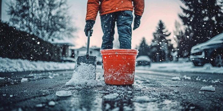 Treating slippery surfaces with effective methods