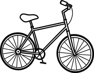Classic bicycle illustration