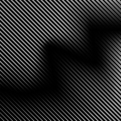 Abstract grunge grid stripe halftone background pattern. Spotted black and white line illustration
