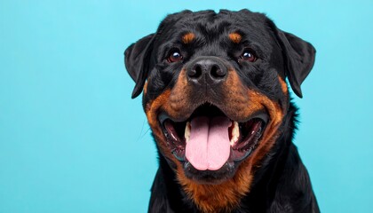 Obraz premium Rottweiler dog portrait
