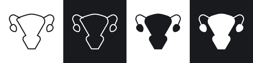 Gynecology icon vector - Sign or Symbol collection