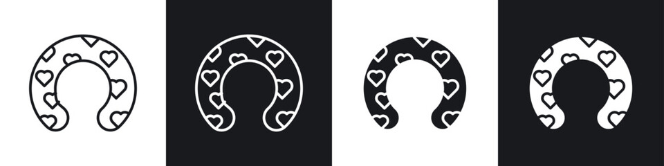 Baby orthopedic pillow icon vector - Sign or Symbol collection