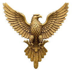 Obraz premium Majestic Golden Eagle: Powerful Symbol of Freedom and Strength