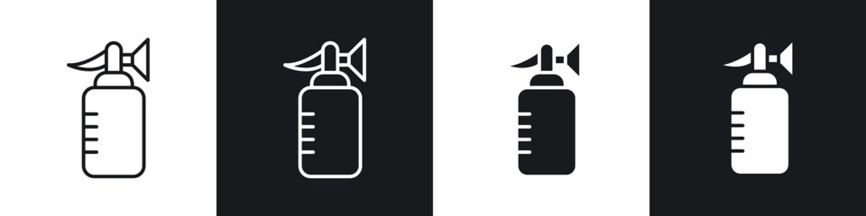 Breast pump icon vector - Sign or Symbol collection