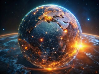 Obraz premium 3d render of close up lizard eye. Fantasy monster looking. Macro photography of creature.