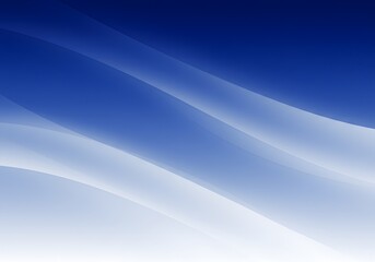 Abstract Blue White Gradient Background - Modern Wave Design for Website, Wallpaper, Graphic Elements, Digital Art