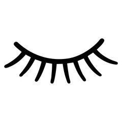 Fototapeta premium EYE LASHES VECTOR