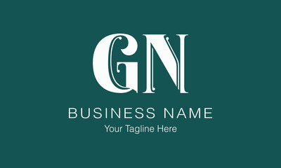 GN G gn initial logo | initial based abstract modern minimal creative logo, vector template image. luxury logotype logo, real estate homie logo. typography logo. initials logo