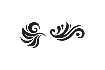 abstract floral design