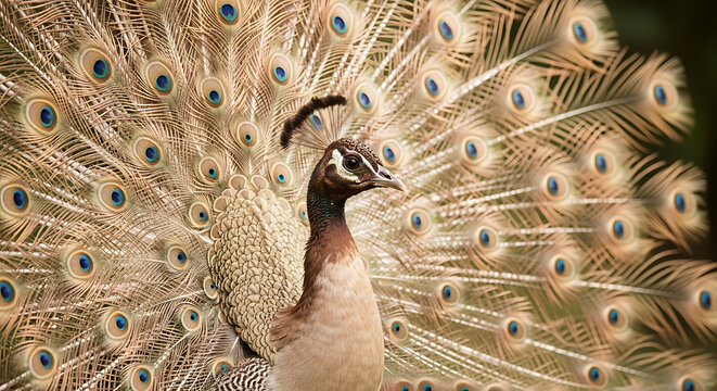 Wildlife photography of Cameo Peacoc