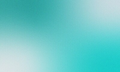 Teal and white gradient with subtle grain texture turquoise