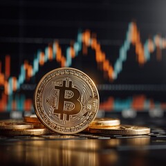 Bitcoin on rising chart