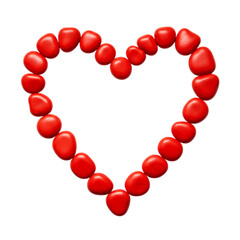 Red Heart Shape: Perfect for Valentine's Day and Romantic Designs