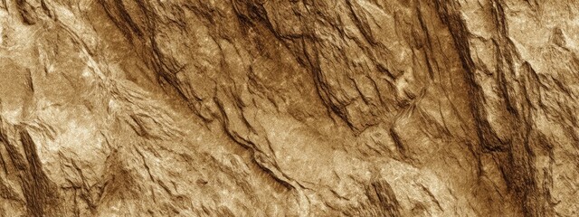 Textured, flowing, light brown stone surface