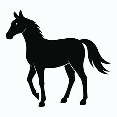 HORSE Silhouette Vector