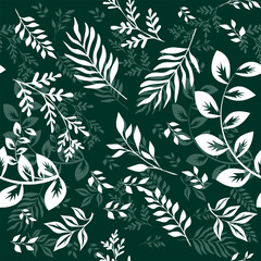 Bohemian Floral Textile Pattern and Minimalist and Geometric Fabric Design