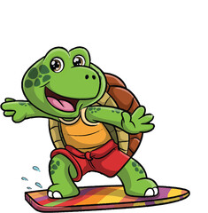 funny turtle cartoon
