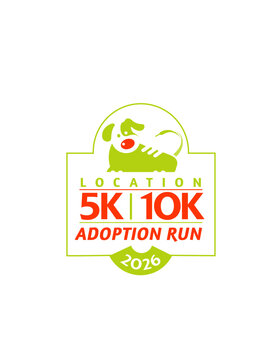 Pet Adoption Fun Run Logo