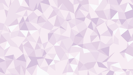 Obraz premium Pale Lavender Geometric Low Poly Pattern abstract background
