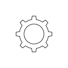 gear icon vector illustration