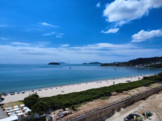 Sunset Reflections on Wet Sand


