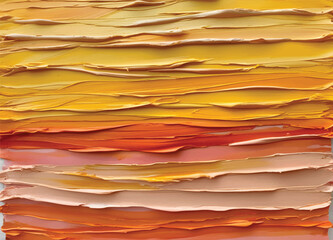 golden yellow burnt orange pink blend