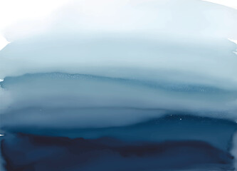 soothing blue to indigo watercolor gradient