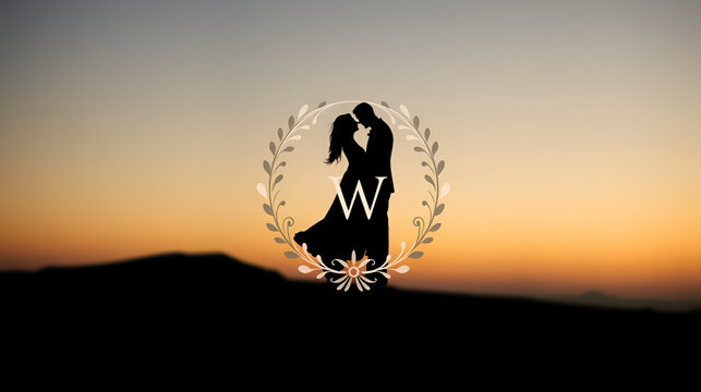 Wedding monogram and letter logo creator.