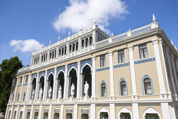Akhundov National Library, Baku Azerbaijan