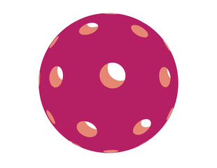 Pink Pickleball Graphic Design Collection – Sporty and Playful Illustrations