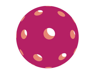 Pink Pickleball Graphic Design Collection – Sporty and Playful Illustrations