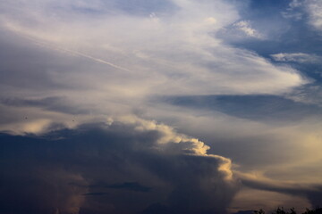 time lapse clouds over the sky