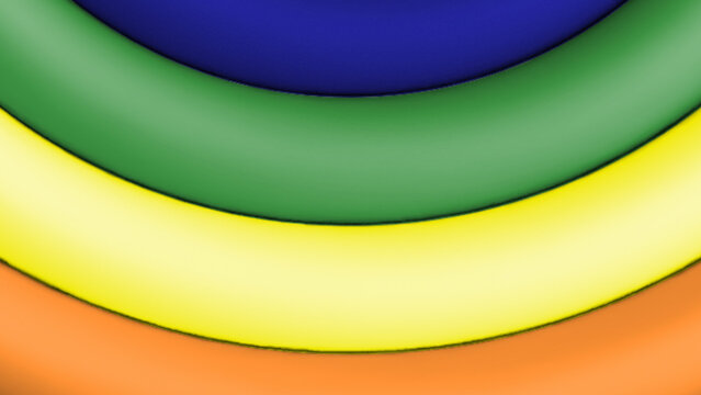 Rainbow Pride 2D & 3D Transitions Pack &ndash; 5 Colorful LGBT Styles Wide