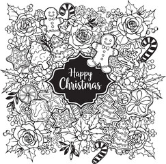 christmas, pattern, flower, vector, floral, design, seamless, vintage, illustration, ornament, decoration, art, wallpaper, nature, decor, texture, element, flowers, mandala, leaf, retro, ornate, lace,