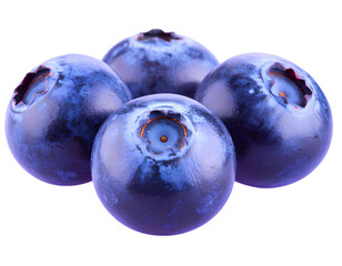 Obraz premium blueberries isolated on white png image