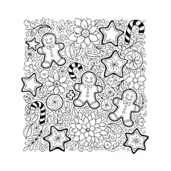 christmas, pattern, flower, vector, floral, design, seamless, vintage, illustration, ornament, decoration, art, wallpaper, nature, decor, texture, element, flowers, mandala, leaf, retro, ornate, lace,