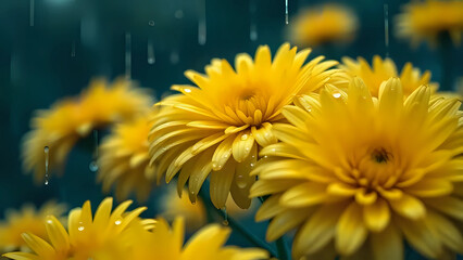 Obraz premium yellow dandelion flower