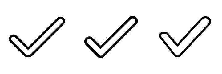 Certified or approved symbol with a checkmark, a flat modern icon suitable for apps and websites