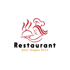 hotel and restaurant logo design vector