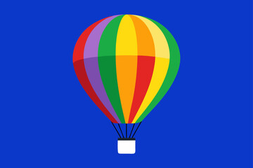 Naklejka premium hot air balloon vector