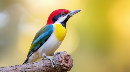 Obraz premium European green woodpecker