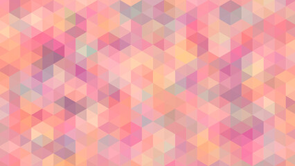 Relaxing transparent color cubes with soft tones 2D illustration. Cozy geometric loop for calm design and branding. Can be used on minimalist aesthetics or meditation environments