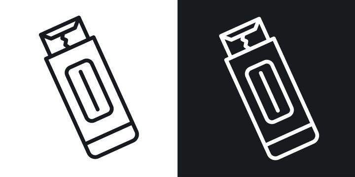 Chew gum icon line concept, linear symbol.