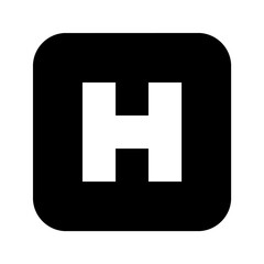 Obraz premium hospital logo