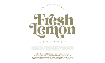 Abstract Fashion font alphabet. Minimal luxury font alphabet logo. Typography beauty fashion elegant minimalist serif italic fonts decorative wedding vintage retro logos. vector illustration
