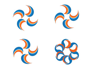 Abstract Graphic Design: A collection of vibrant abstract graphic designs, perfect for adding a modern, energetic touch to any creative project. Emphasizing movement and visual interest.