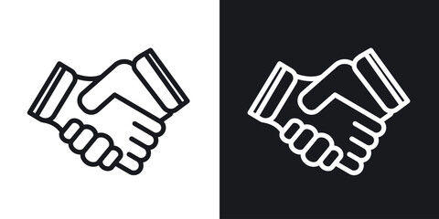 Obraz premium Partner icon for apps, websites and graphic projects.